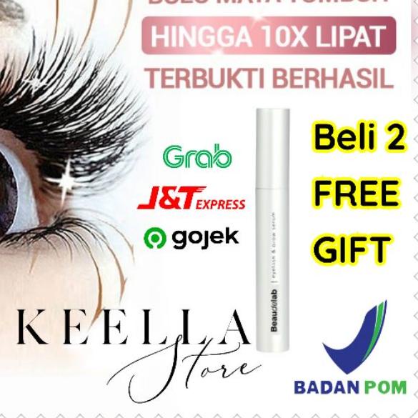 BEAUDELAB EYELASH & BROW serum bulu mata dan alis melebatkan menumbuhkan beautylab inc