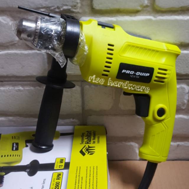 MESIN BOR 13MM ELEKTRIC DRILL PRO QUIP QM80b