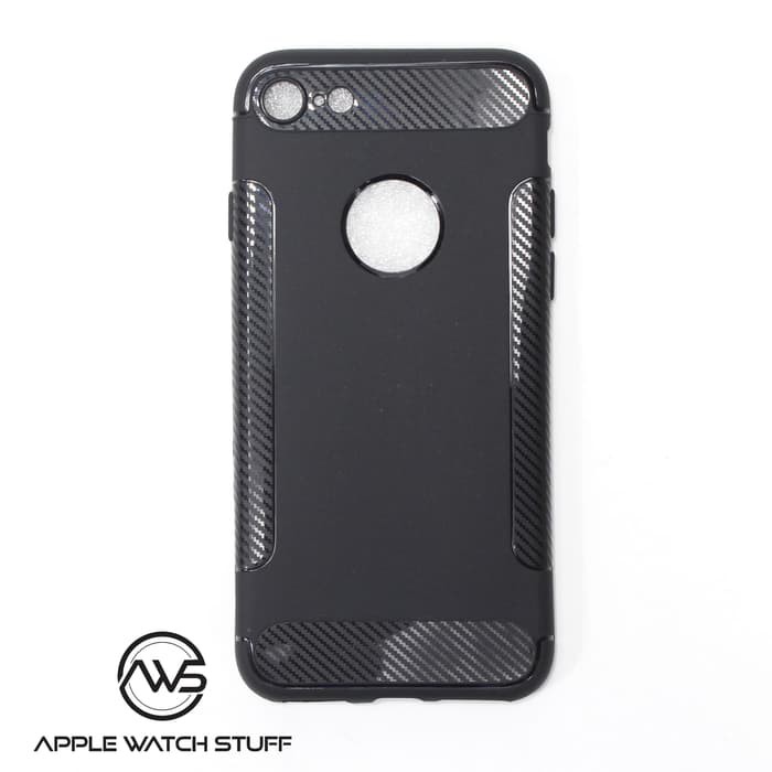 Silicon / Silicone Semi Carbon Case Soft Case iPhone 7