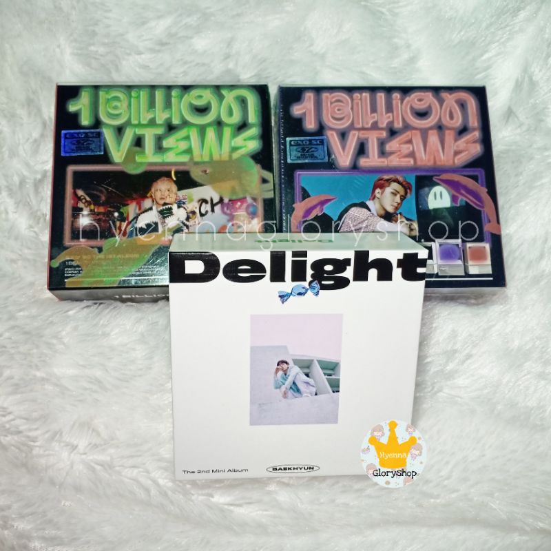 ALBUM KIHNO KIT VERS - EXO SC 1 BILLION VIEWS & BAEKHYUN DELIGHT