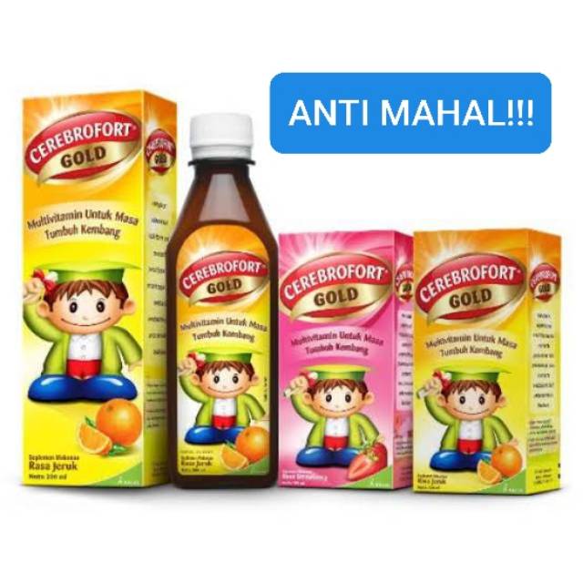 

[FAST DELIVERY] Cerebrofort Gold syrup