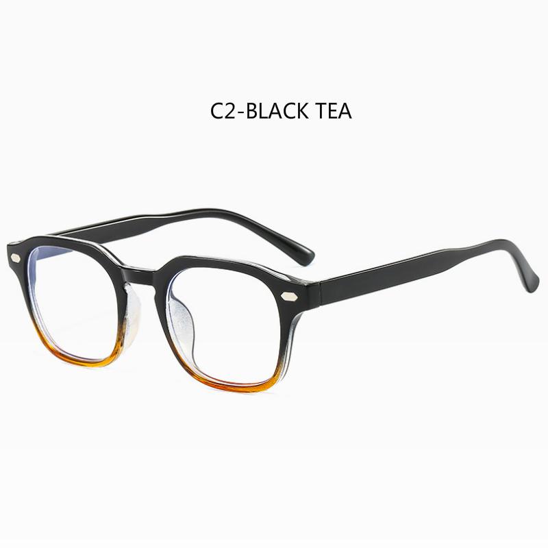 Fashion anti-blue light personality men and women glasses metal hinge