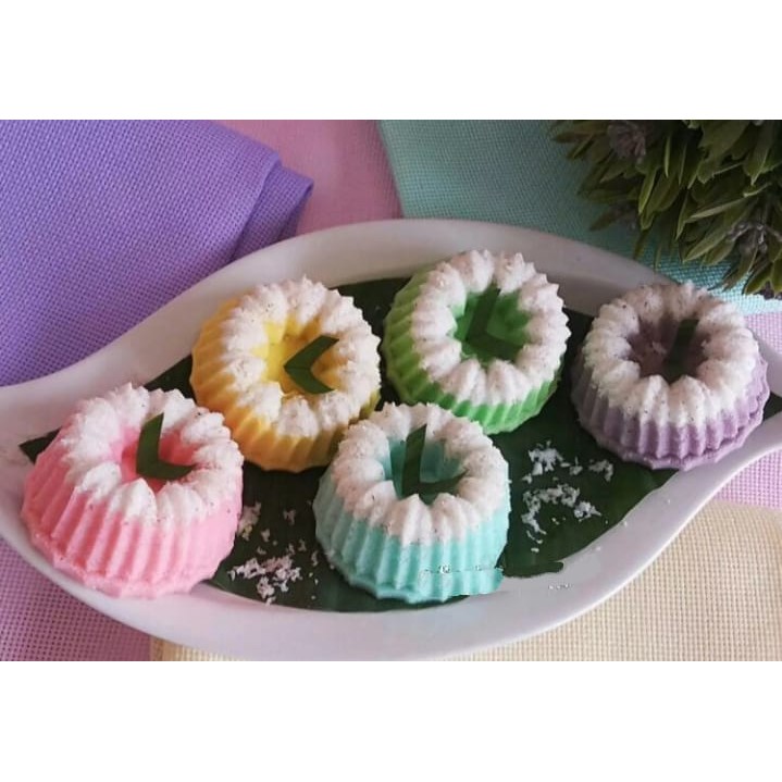 Cetakan Kue Putu Ayu Plastik / Cetakan Kue Plastik / Cetakan jelly / Cetakan Puding isi 12pcs