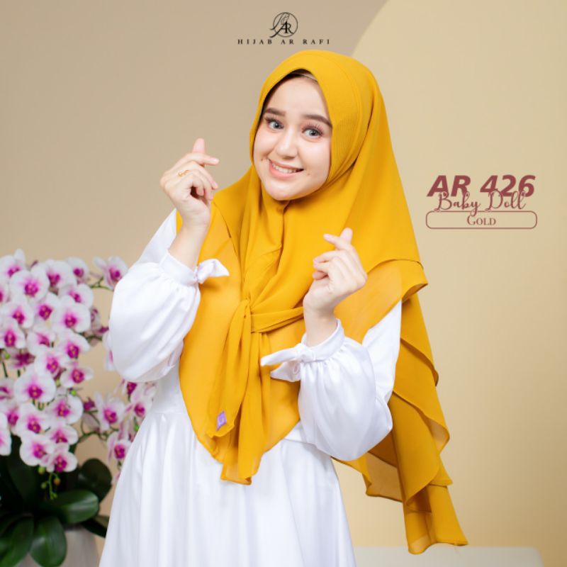 ARRAFI 426//HIJAB TERBARU//HIJAB ARRAFI//HIJAB SYAR'I//HIJAB BABY DOLL
