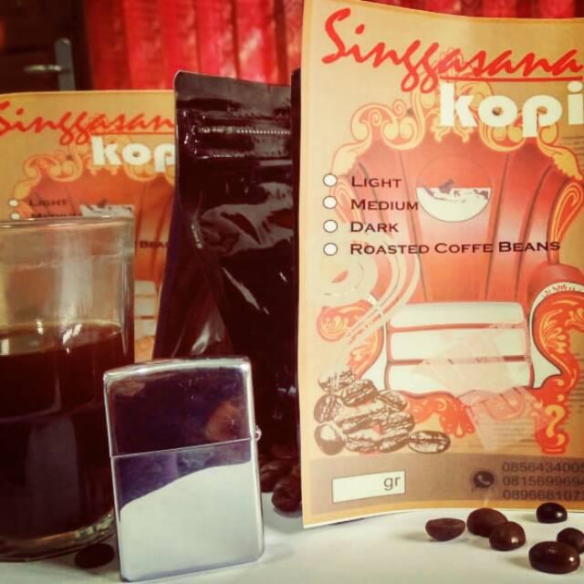 

Kopi Hitam asli Temanggung Jawa Tengah "Singgasana Kopi