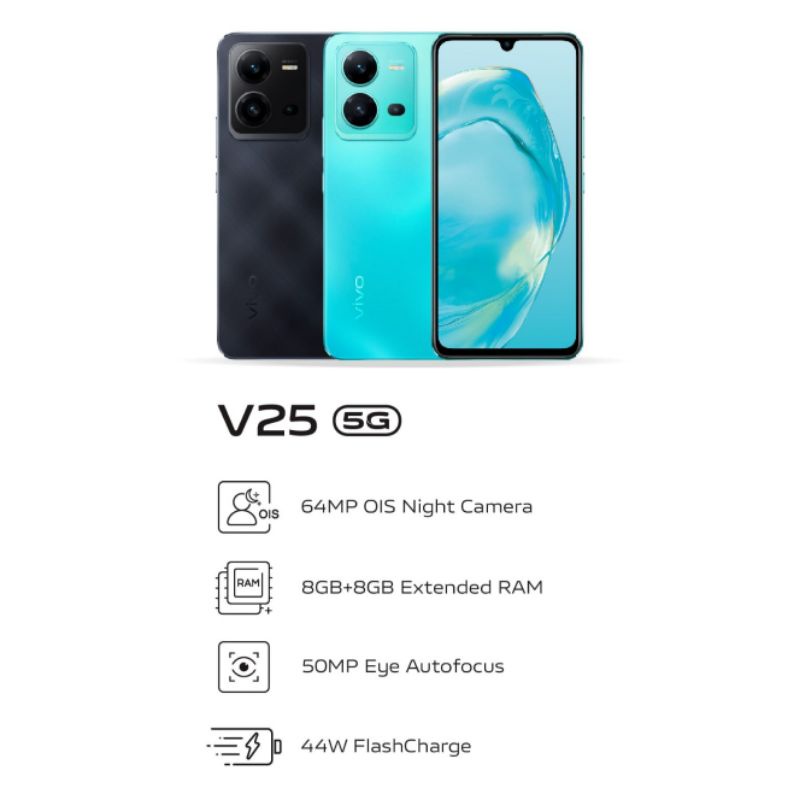 VIVO V25 PRO 5G NFC 12/256 [12+8GB Extended RAM] GARANSI RESMI VIVO INDONESIA