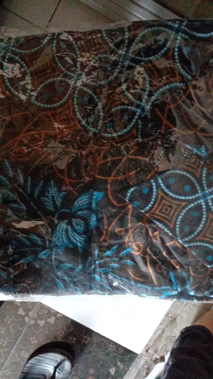 Seragam Batik Biru Seno Batik Keluarga Motif Seno M L Xl Xxl