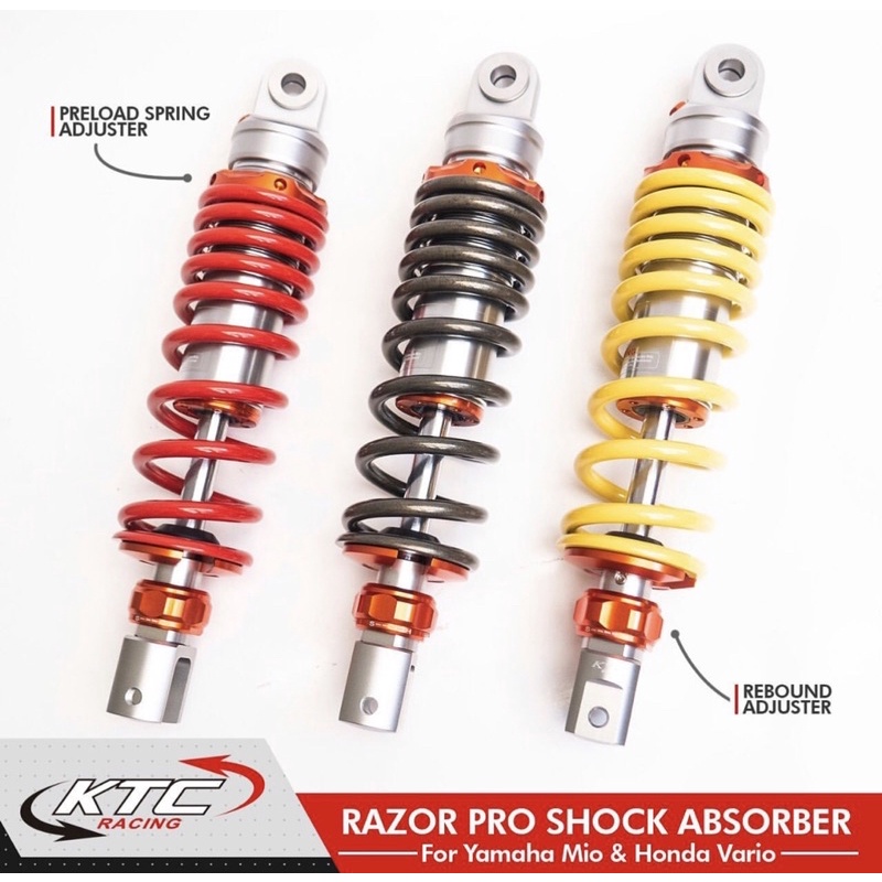 Shock Breaker KTC / Shock Belakang KTC / Shock KTC Razor Pro Rebound/ Stelan Bawah Klik