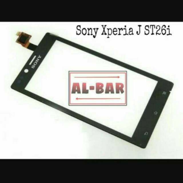 TOUCHSCREEN SONY XPERIA J ST26 ST26I ST26A LAYAR SENTUH TOUCH SCREEN TS