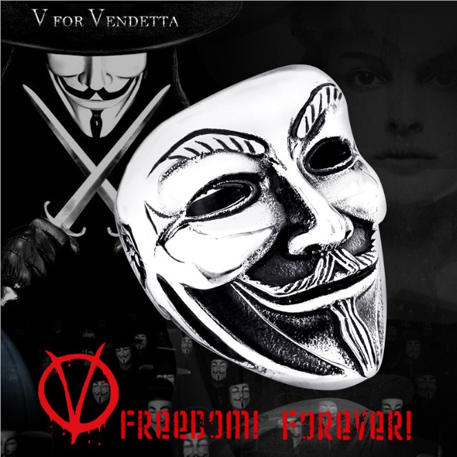 SEUSUK  Action Figure V For Vendetta