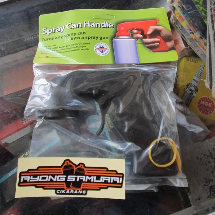 Spray Can Handle (Alat bantu Semprot cat kaleng/Pylox/Samurai Paint