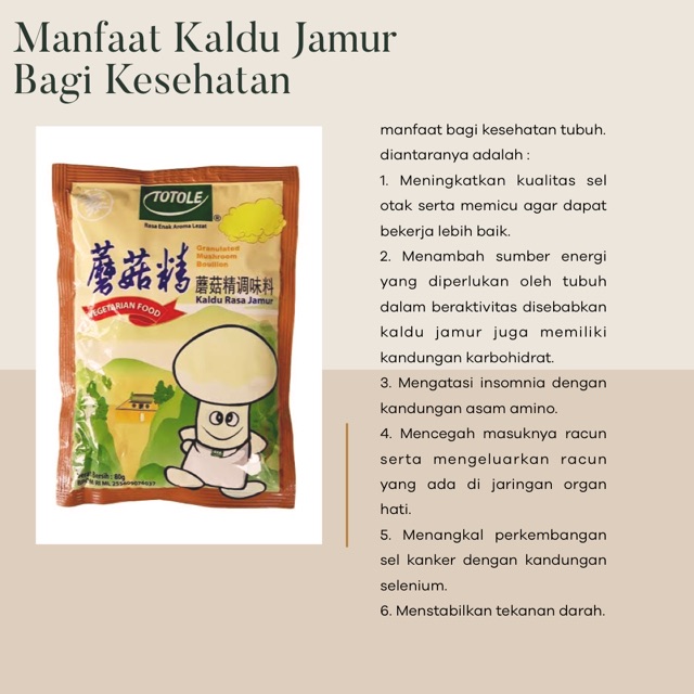Totole Kaldu Jamur Shopee Indonesia