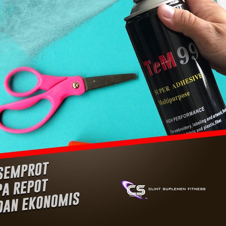 

☜ TEM 99 LEM SEMPROT ADHESIVE SPRAY CLEAR MOUNTING SPRAY ✦