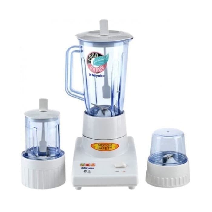 Set Blender Miyako 3in1 BL 102 Garansi 1 Tahun Original Blander Penghalus Bumbu 4 Mata Pisau