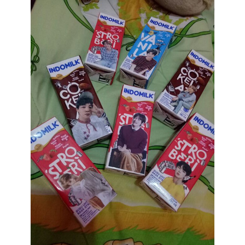 

INDOMILK X BTS (free gift)