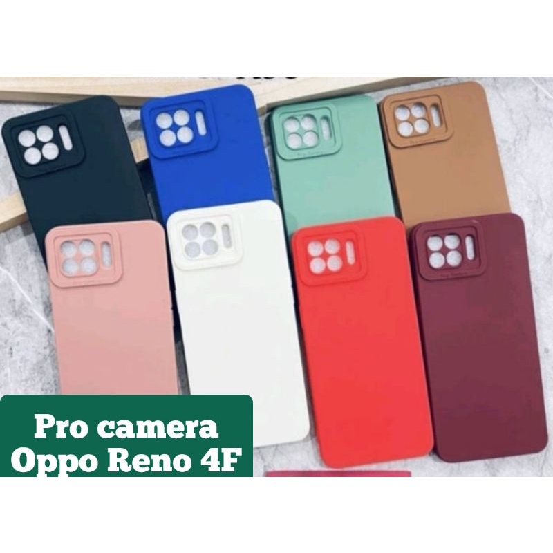 CASE TERBARU MACARON PRO CAMERA TIPE OPPO RENO 4F