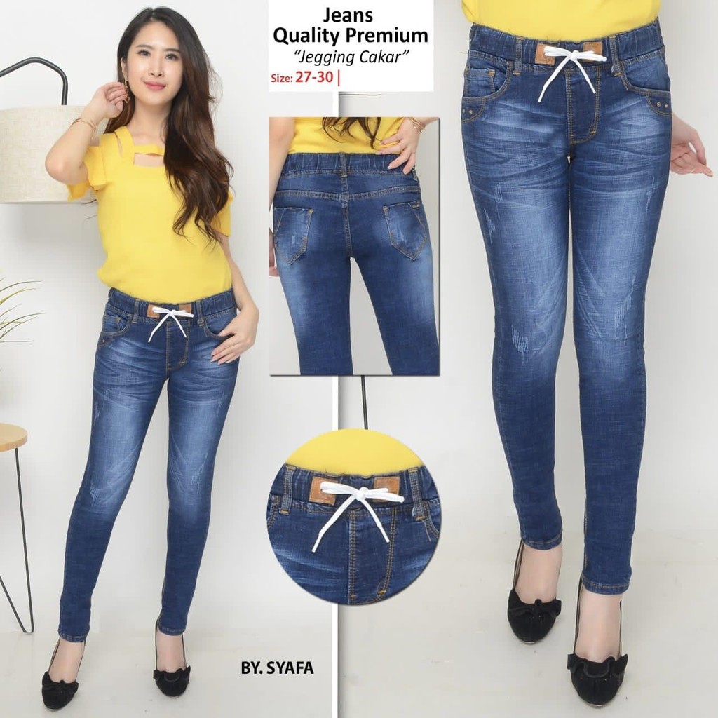 Celana Jeans Wanita Jegging Cakar UpGreat 27 28 29 30 Bisa Bayar Ditempat(COD)