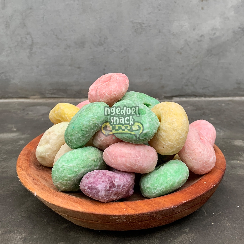 

Donat Mini Warna Warni Ngedoel