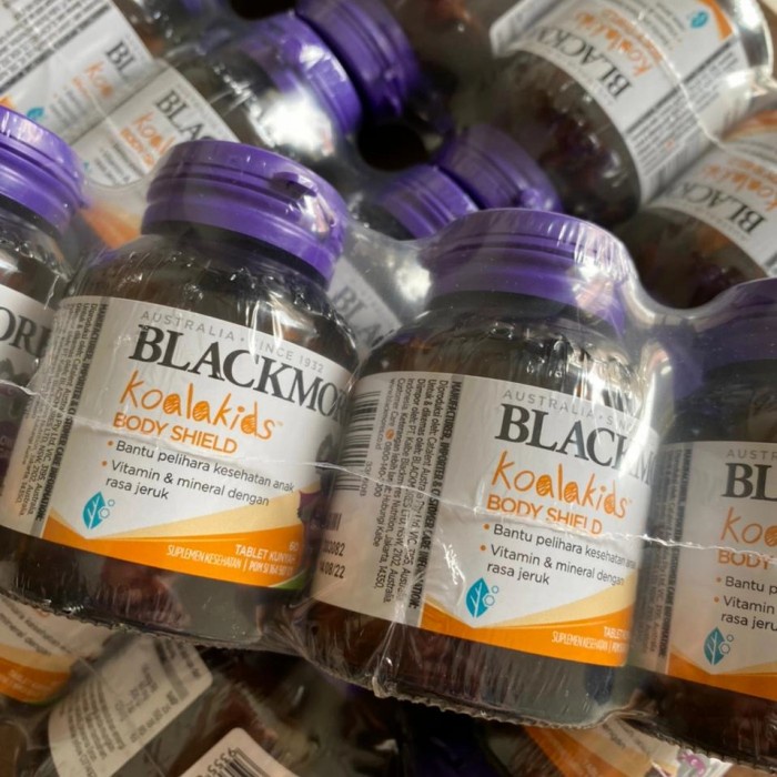 Vitamin Blackmores Body Shield/Blackmores Koalakids/Vitamin Anak/Asli Vit Anak -
