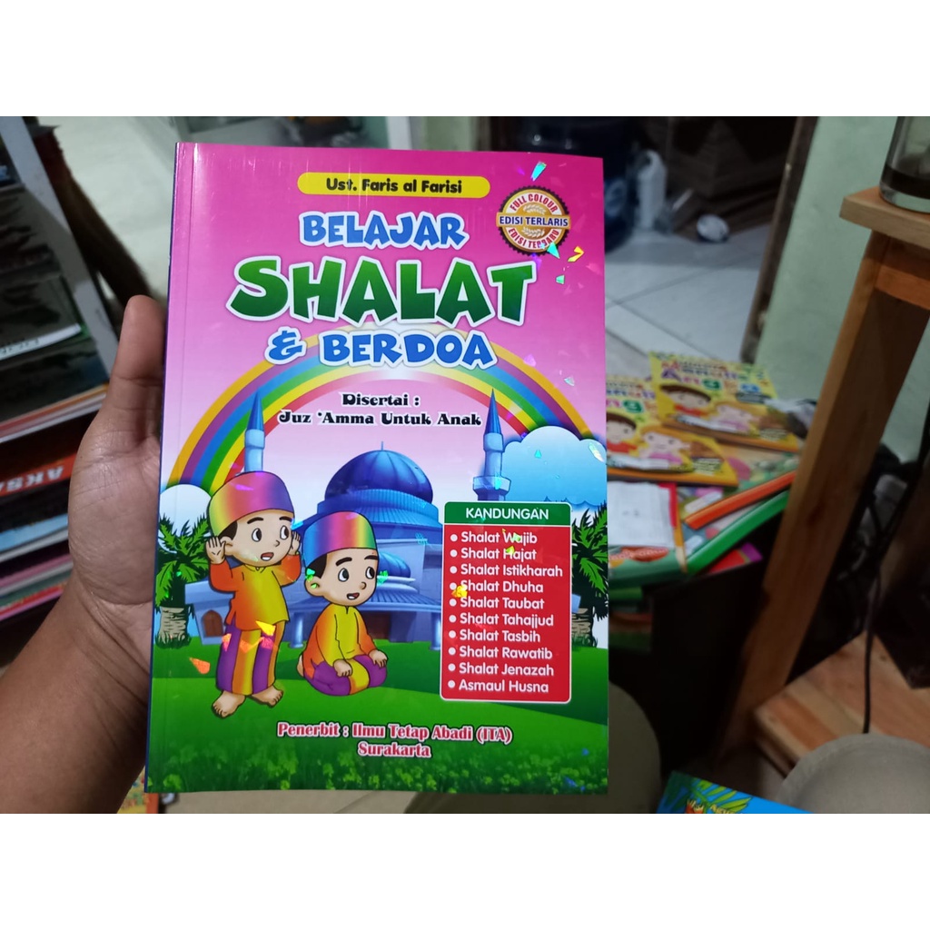 BUKU BELAJAR SHALAT DAN DOA DISERTAI JUZAMA (FULL COLOR)