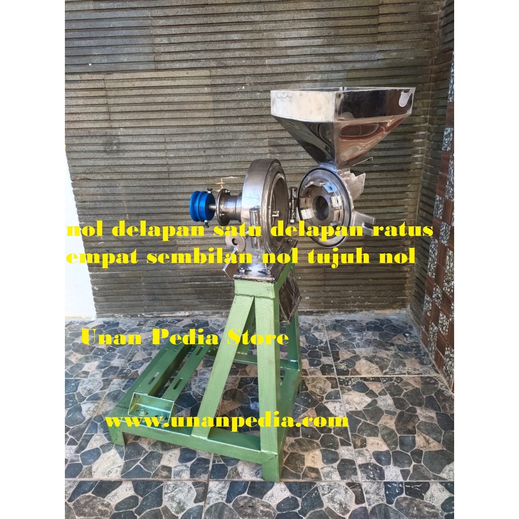 Mesin Penggiling Tepung Jagung Stainless - Mesin Giling Jagung Halus