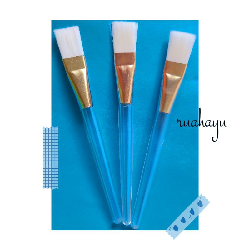 Kuas masker / Kuas masker wajah / Kuas bening / Kuas masker bening