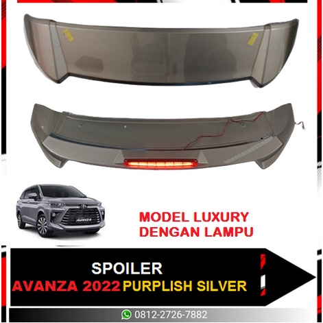 SPOILER AVANZA 2022 up MODEL LUXURY W/L