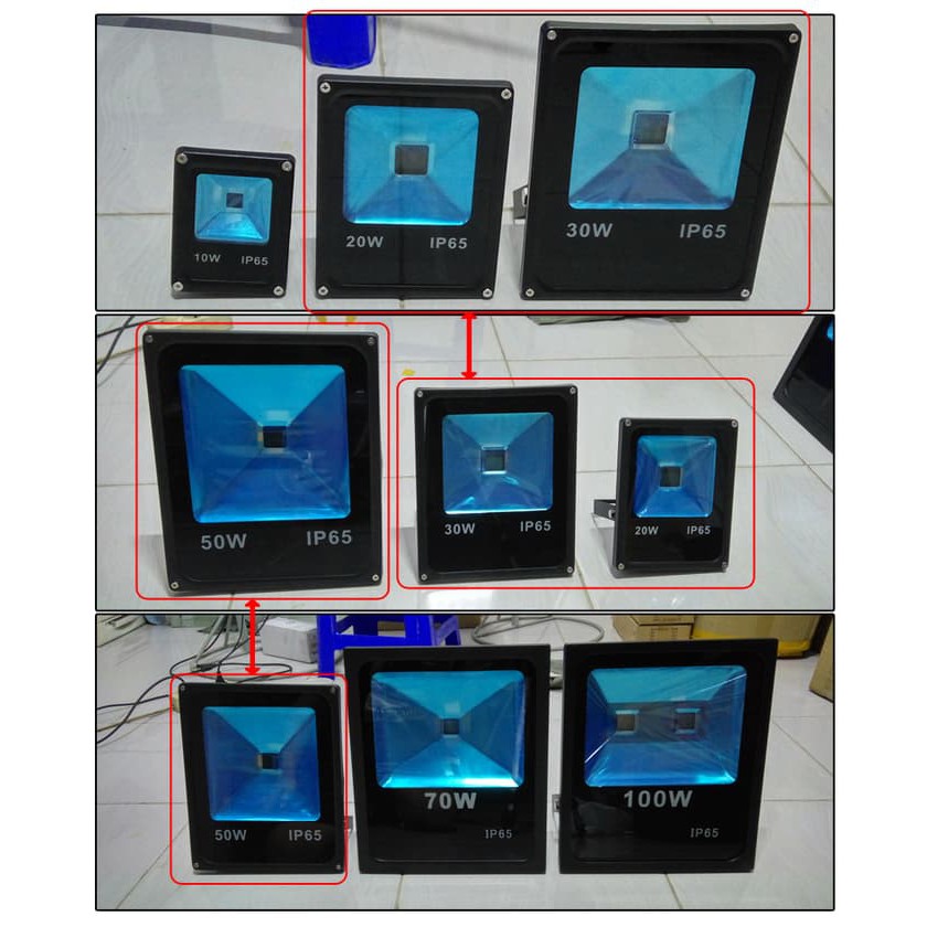 Jual Casing Lampu LED Sorot Tembak Flood Light 10W 10 Watt Waterproof Berkualitas