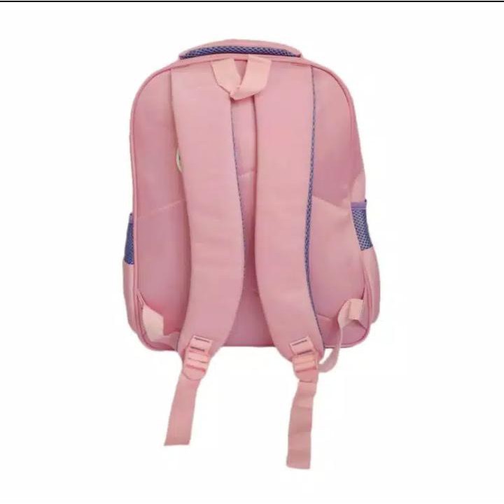 Powa Pixel Pita Tas Ransel Anak - Pink