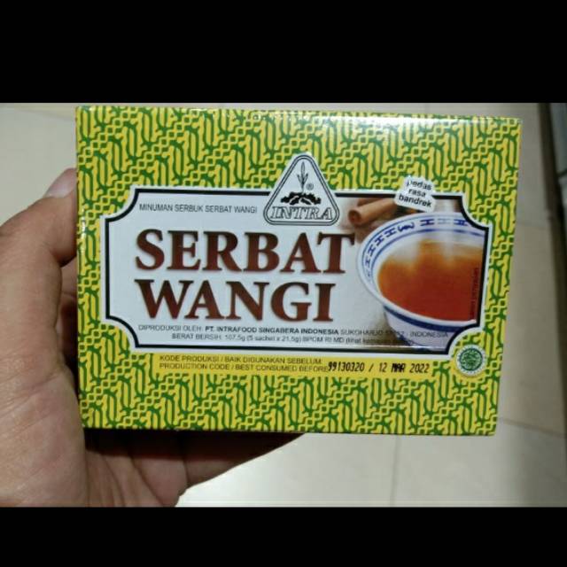 

Serbat Wangi INTRA 109gram