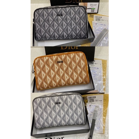 Tas handbag pria terbaru dior / clutch bag pria cowok dior termurah / clutch bag miror quality