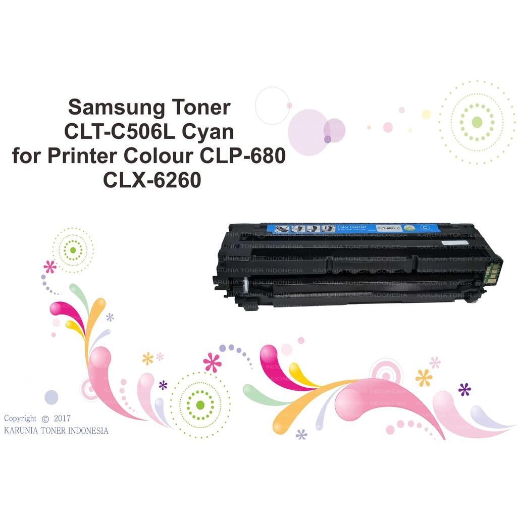 Catridge CMP Samsung CLT-C506L CLT506 Printer Colour CLX-6260 CLX6260