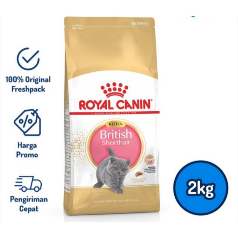 royal canin British short hair kitten 2 kg - freshpack