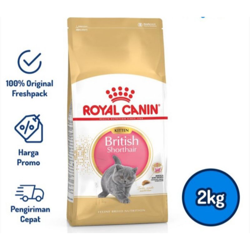 royal canin British short hair kitten 2 kg - freshpack