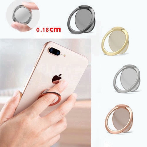 Ultra Thin Magnetic Phone Holder Mount Finger Ring Stand