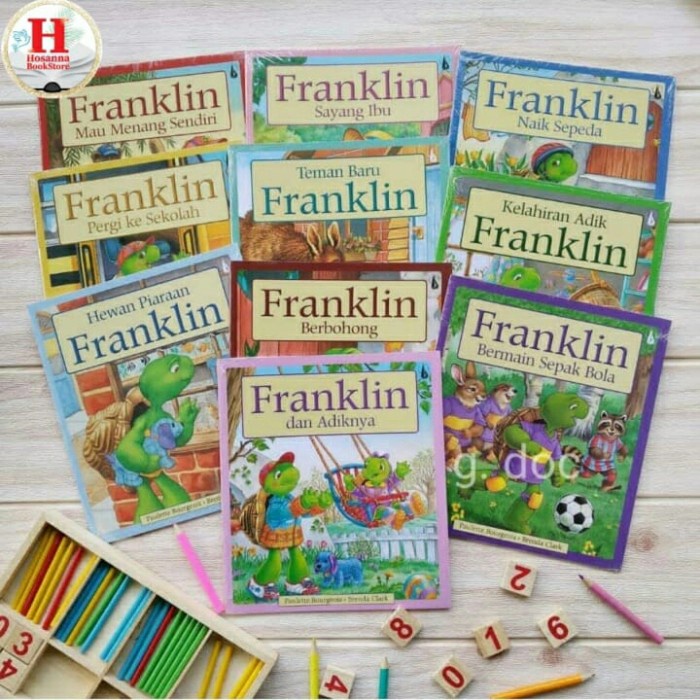 

PROMO TERMURAH Promo Buku Cerita Anak Seri Franklin Lengkap (Paket isi 10 Buku) BR278
