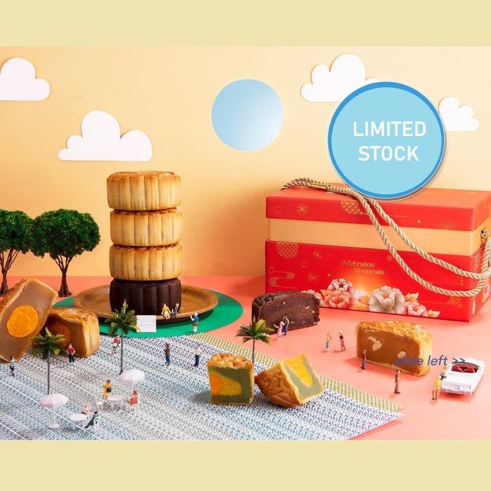 

⭐ COD ⭐ Four Season Mooncake The Baker's Cottage Malaysia - 100% Halal - isi 4