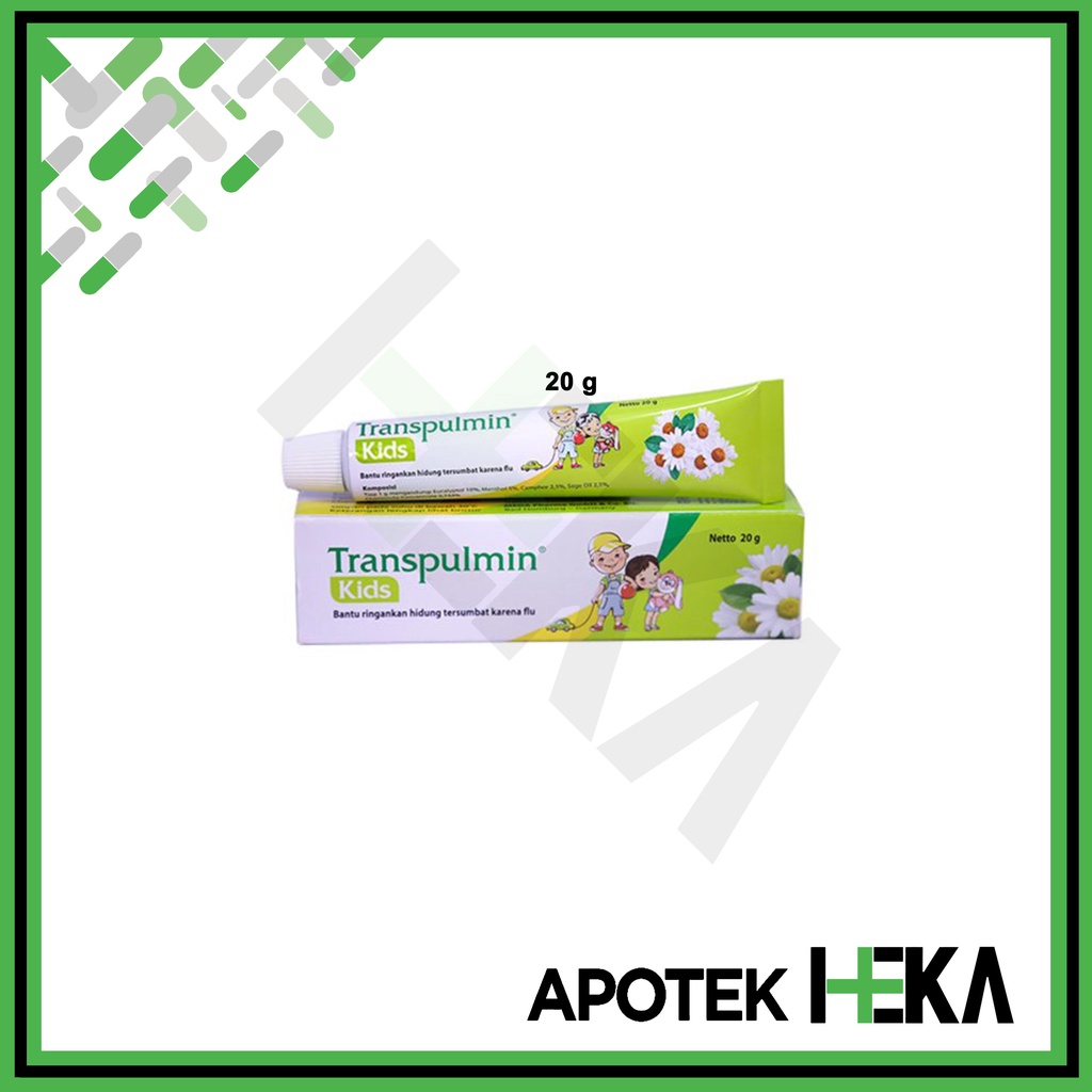 Transpulmin Kids Balsam - Ringankan Hidung Tersumbat Anak 10 g / 20 g (SEMARANG)