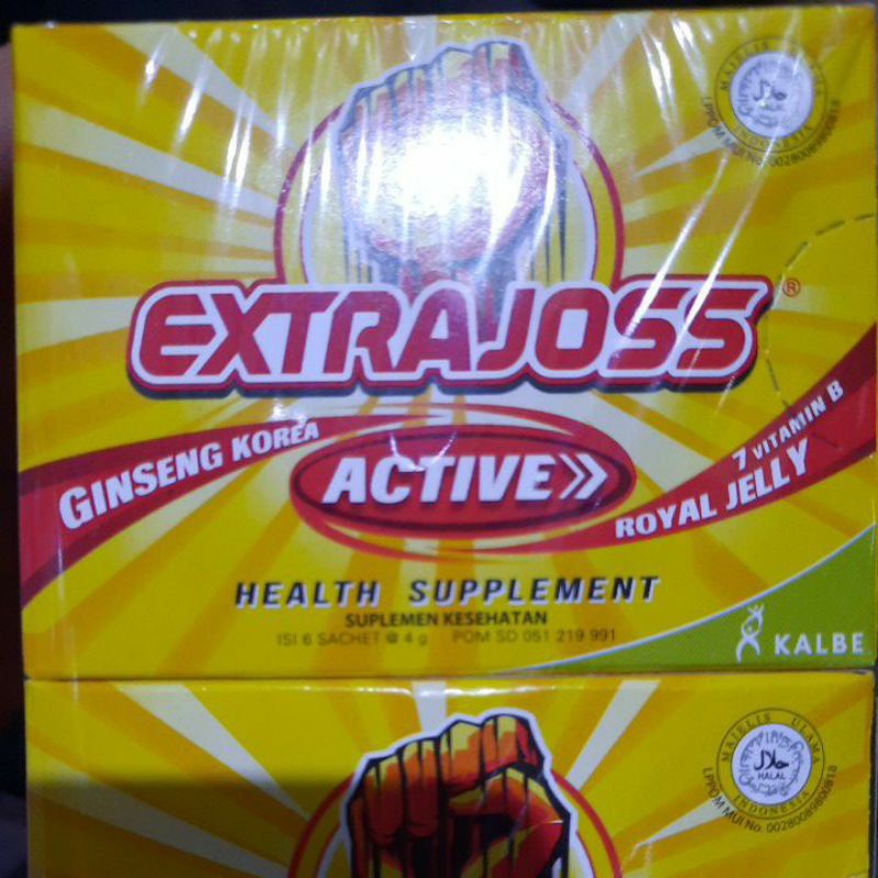 

Extrajoss Ginseng Korea Active Royal Jelly 24 Gram