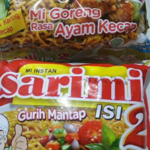 

SARIMI GORENG ISI 2 khusus gojek