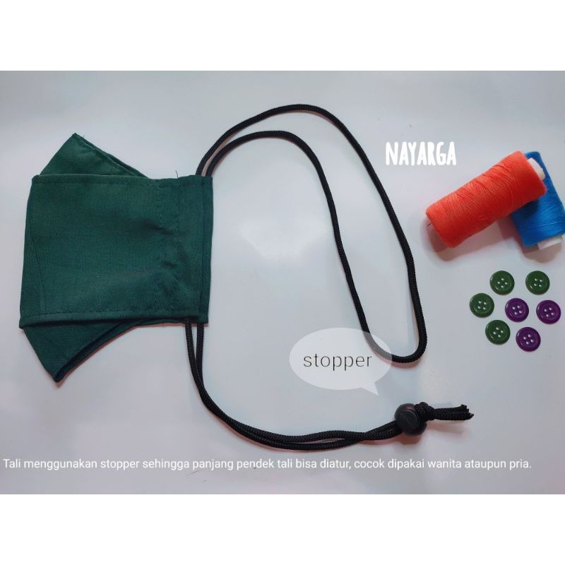 Masker Kain 3D Stopper 2 Ply