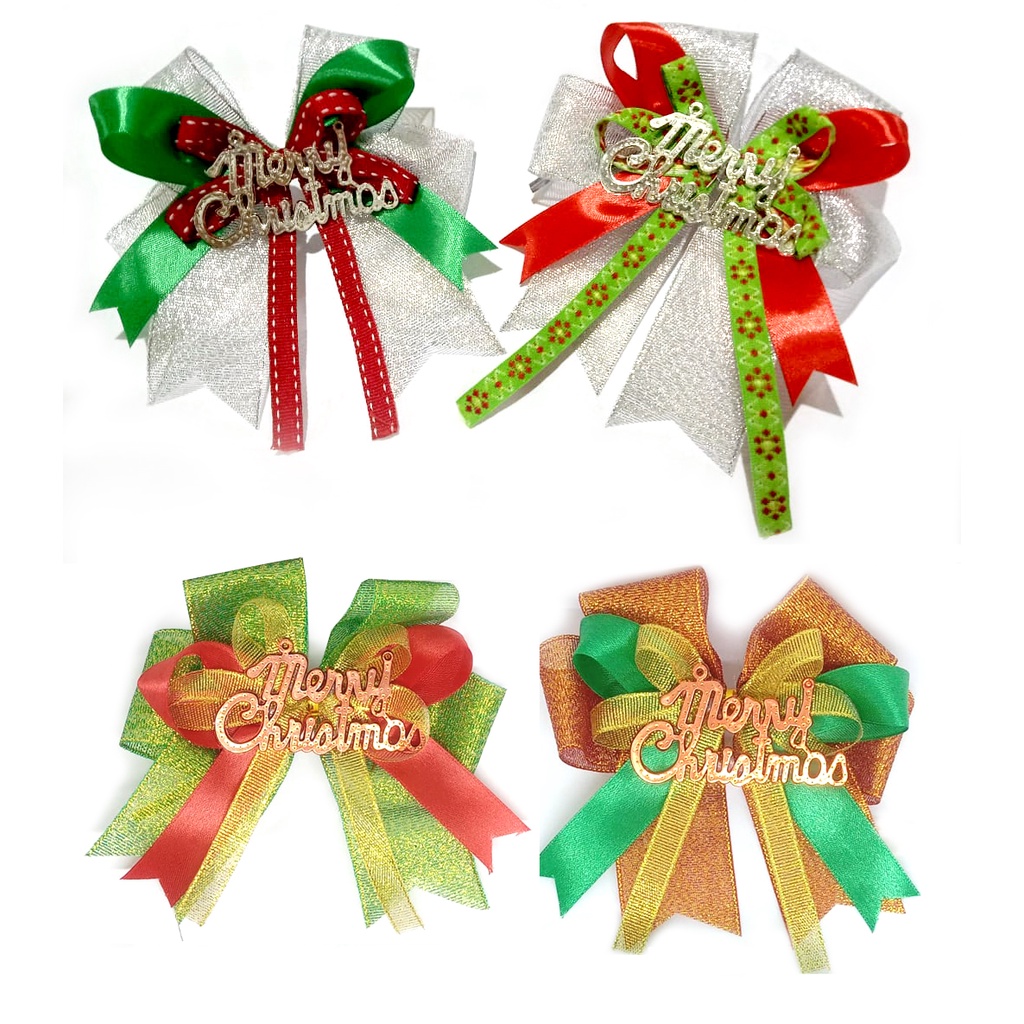 

Pita Natal Satin Merah Hijau