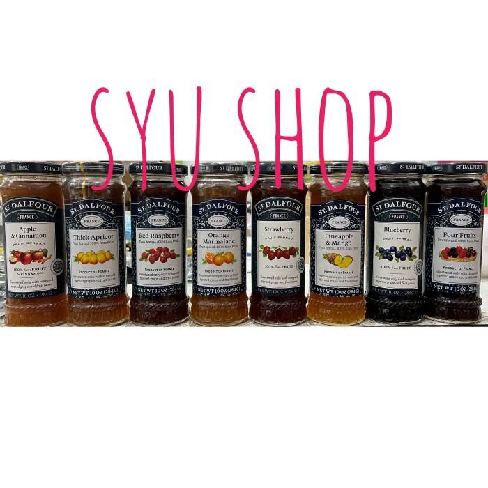 

Selai St Dalfour Selai Blueberry Strawberry Pineapple Mango Apple Raspberry