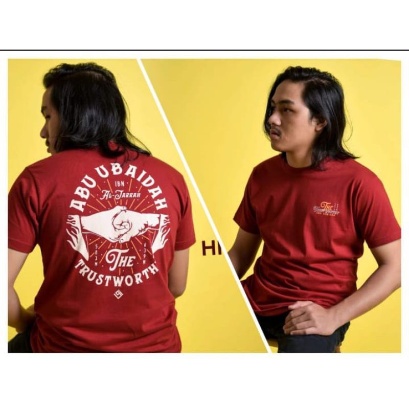 Baju Muslim Pria Kaos Original Qaf Moeslim Apparel