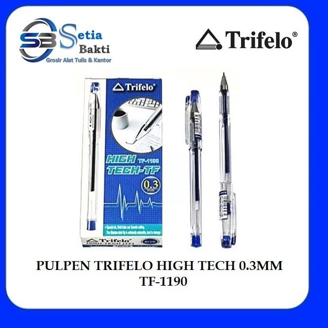 

(Y-ILQ ➸}) TRIFELO Pulpen High Tech Gel Ink TF 1190 0.3mm - 1 Pcs||paling laris