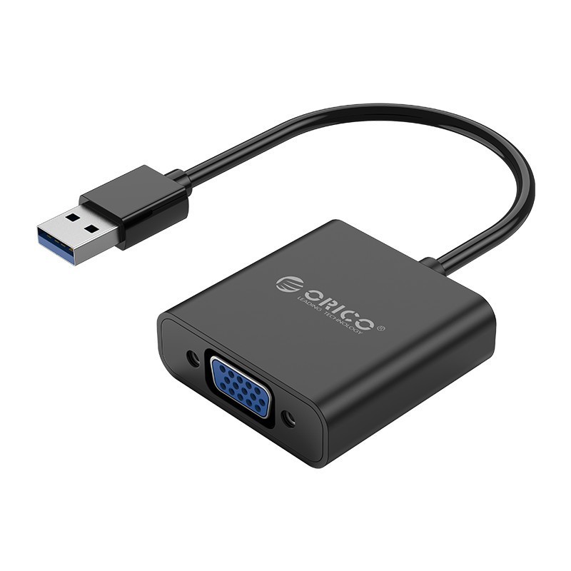 Usb 3.0 male to vga female orico converter Adapter 1080p for laptop utv - usb3.0 to vga d-sub