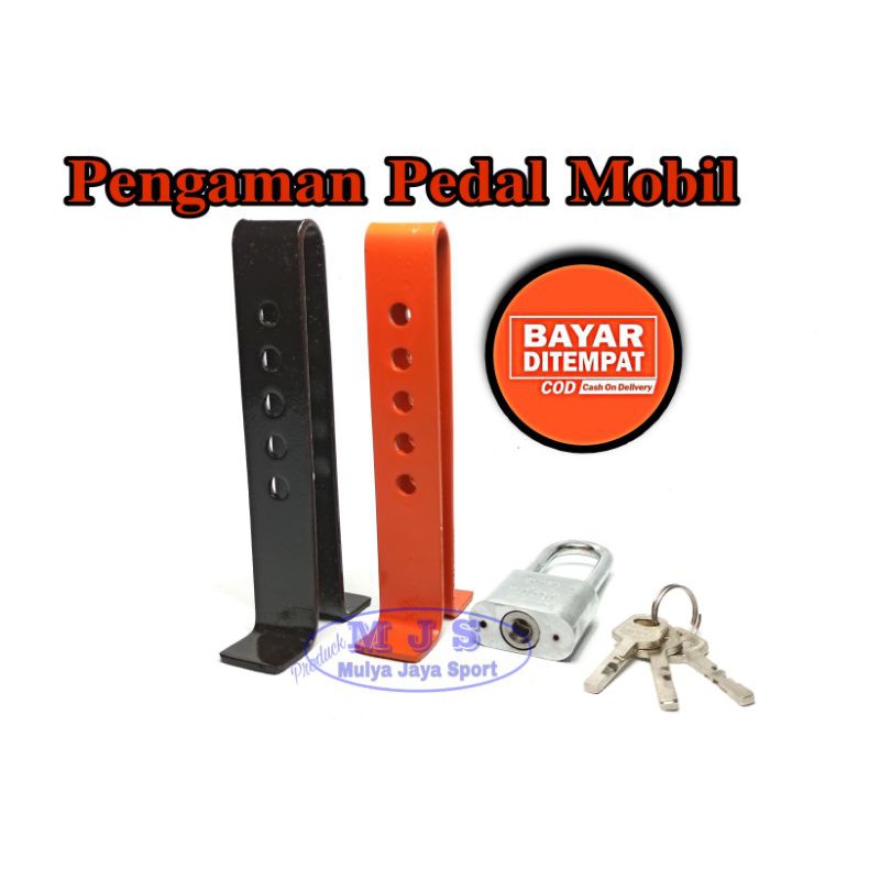 Pengaman Pedal Mobil,Kunci pedal kopling mobil,Kunci pedal gas mobil,Pengaman pedal,pengaman mobil