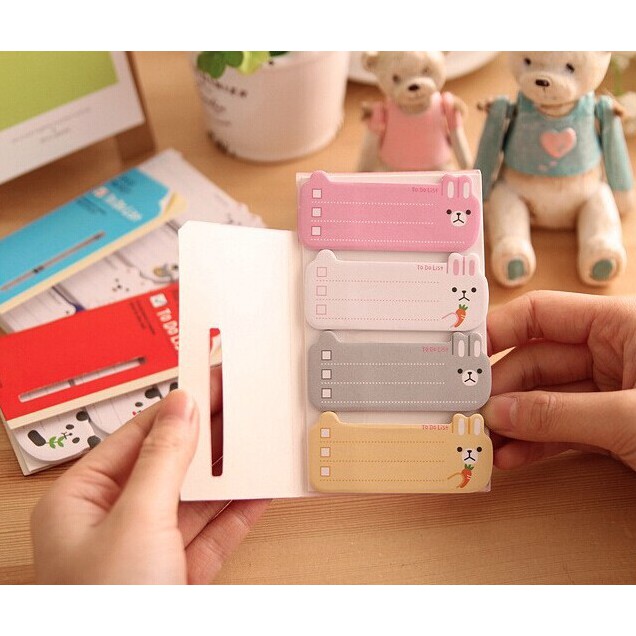 

Stick Notes To Do List Cute Animal - Stick Marker - ats