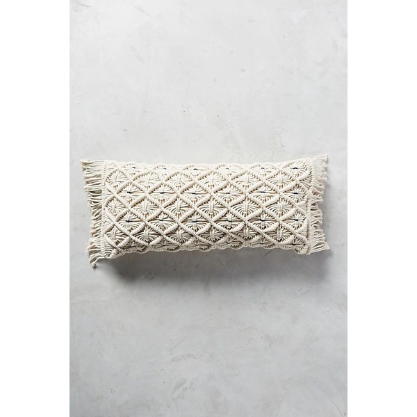 READY STOK) macrame sarung bantal/ Cover bantal/ Dekorasi rumah