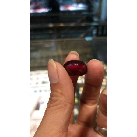 red garnet hessonite.